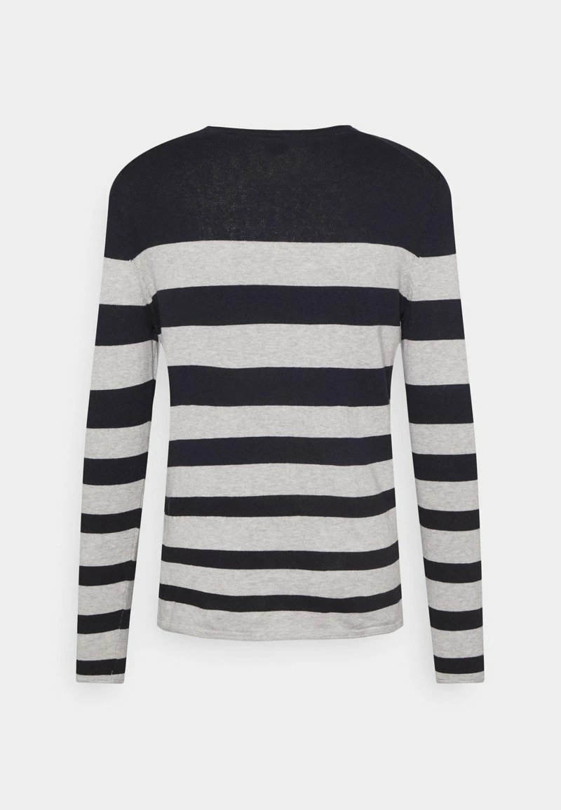 Only & Sons Herren ONSDON STRIPED CREW NECK Strickpullover - Dunkelblau 2 Only & Sons Herren ONSDON STRIPED CREW NECK Strickpullover - Dunkelblau – Bild 2