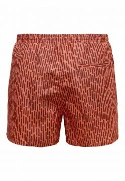 Only & Sons Herren GEMUSTERTE Badeshorts Porcelain Rose | Badehose | Bademode | Herrenbekleidung -Only & Sons Geschäft b9137699b55943439f65d2c0ce8b0548