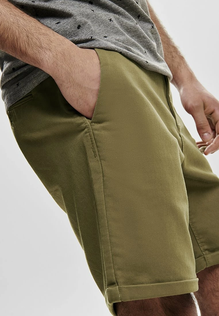 Only & Sons Herren Shorts - Grün | Bequeme Chino Shorts für Herren 4 Only & Sons Herren Shorts - Grün | Bequeme Chino Shorts für Herren – Bild 4