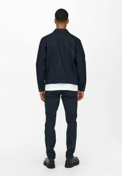 Only & Sons Herren Jeansjacke - Dark Navy | Stilvolle Jeansjacke für Männer -Only & Sons Geschäft b98ed47bd9554209b1c084373dc47427