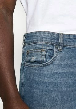 Only & Sons Herren ONSWARP LIFE - Skinny Fit Jeans in Blau - Blauer Denim für stilbewusste Männer -Only & Sons Geschäft b990718fdbec478ea428de49ebd8b272