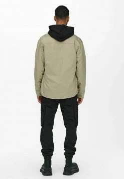 Only & Sons Herren EINFARBIGES CARGO-Hemd - Chinchilla | Freizeithemd 10 Only & Sons Herren EINFARBIGES CARGO-Hemd - Chinchilla | Freizeithemd -Only & Sons Geschäft b99ecc65fef3421ca1bb686ce05fac3b