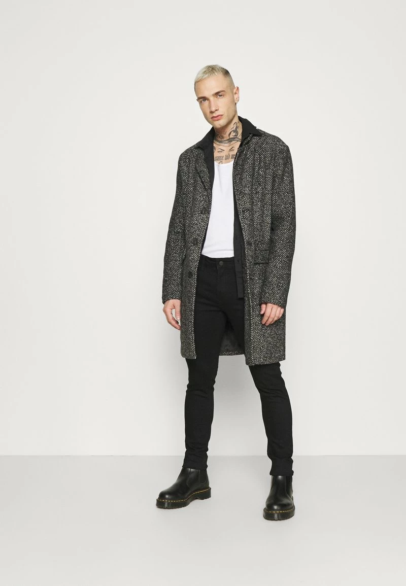 Only & Sons Herren ONSWARP LIFE Skinny Fit Jeans - Schwarz Denim | Moderne Herrenjeans 2 Only & Sons Herren ONSWARP LIFE Skinny Fit Jeans - Schwarz Denim | Moderne Herrenjeans – Bild 2