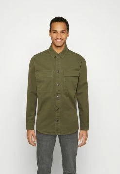 Only & Sons Herren ONSCAM OVERSHIRT - Hemd - Olive Night | Freizeithemd