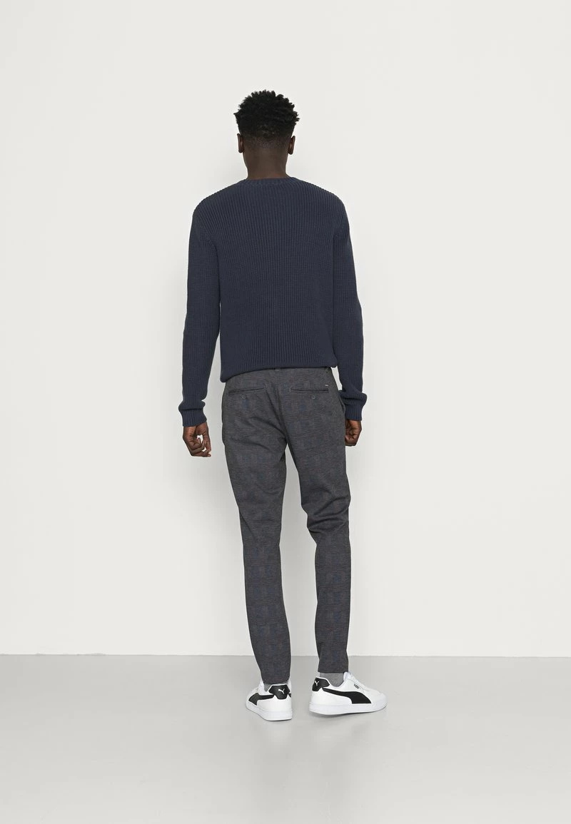 Only & Sons Herren ONSMARK NEW CHECK PANT - Chino in Dunkelblau 3 Only & Sons Herren ONSMARK NEW CHECK PANT - Chino in Dunkelblau – Bild 3