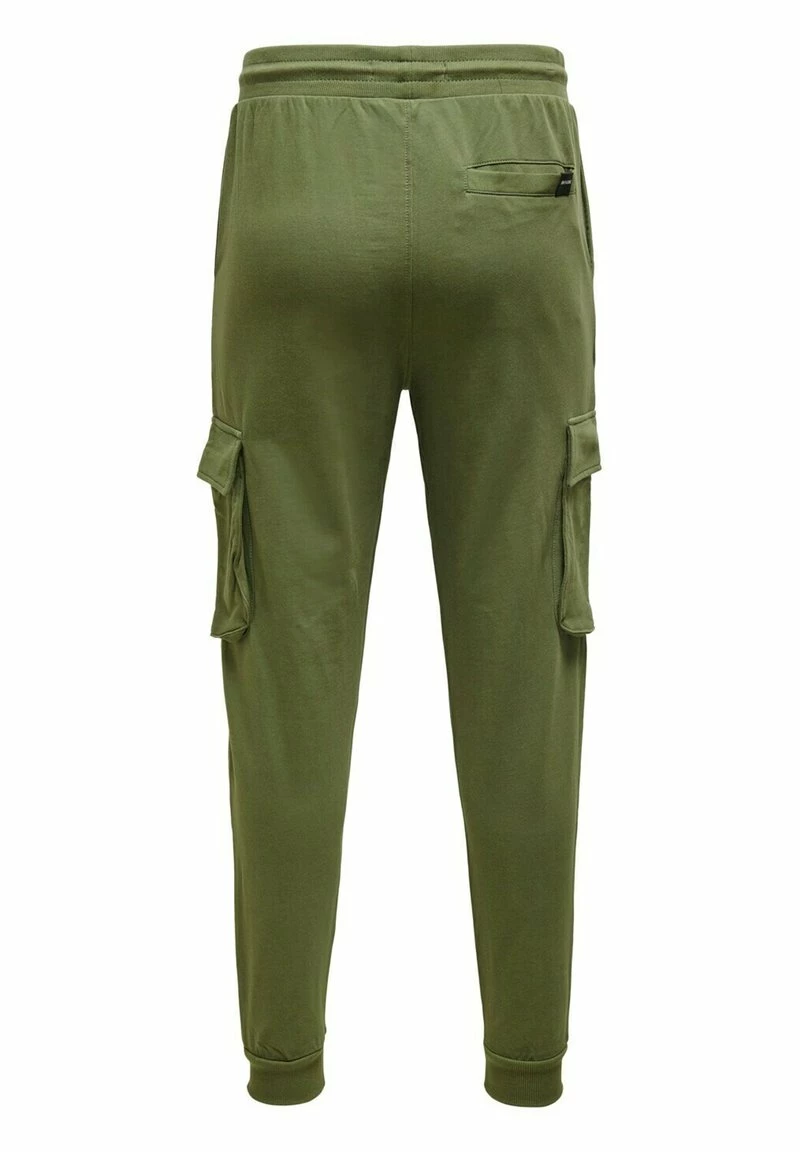 Only & Sons Herren MIT TUNNE - Cargohose - Khaki | Stilvolle Hosen für jeden Anlass 7 Only & Sons Herren MIT TUNNE - Cargohose - Khaki | Stilvolle Hosen für jeden Anlass – Bild 7