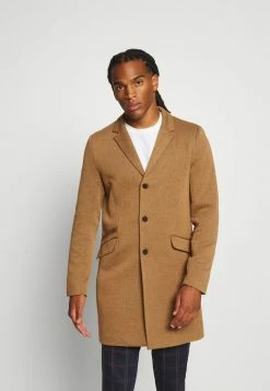 Only & Sons Herren ONSJULIAN KING COAT - Klassischer Wollmantel in Camel/Melange