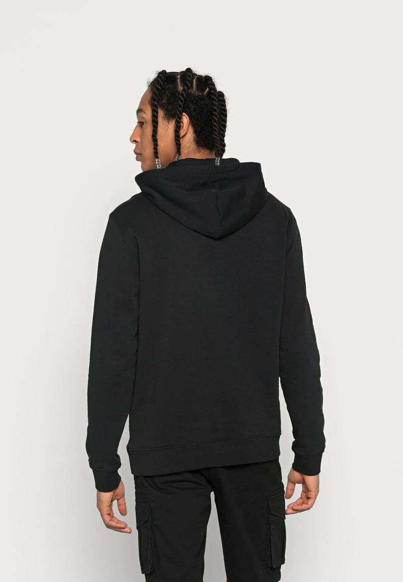 Only & Sons ONSKELLOGGS Unisex Hoodie - Kapuzenpullover in Schwarz 3 Only & Sons ONSKELLOGGS Unisex Hoodie - Kapuzenpullover in Schwarz – Bild 3