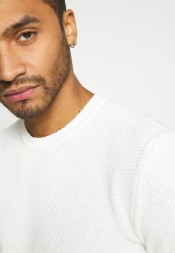 Only & Sons Herren ONSDAN STRUCTURE CREW NECK Strickpullover - Cloud Dancer | Bequem & Stilvoll -Only & Sons Geschäft bca502e171134d359c35a3d3ffa8d37f