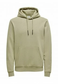 Only & Sons Herren ONSCERES LIFE Kapuzenpullover Chinchilla - Moderner Hoodie für jeden Tag