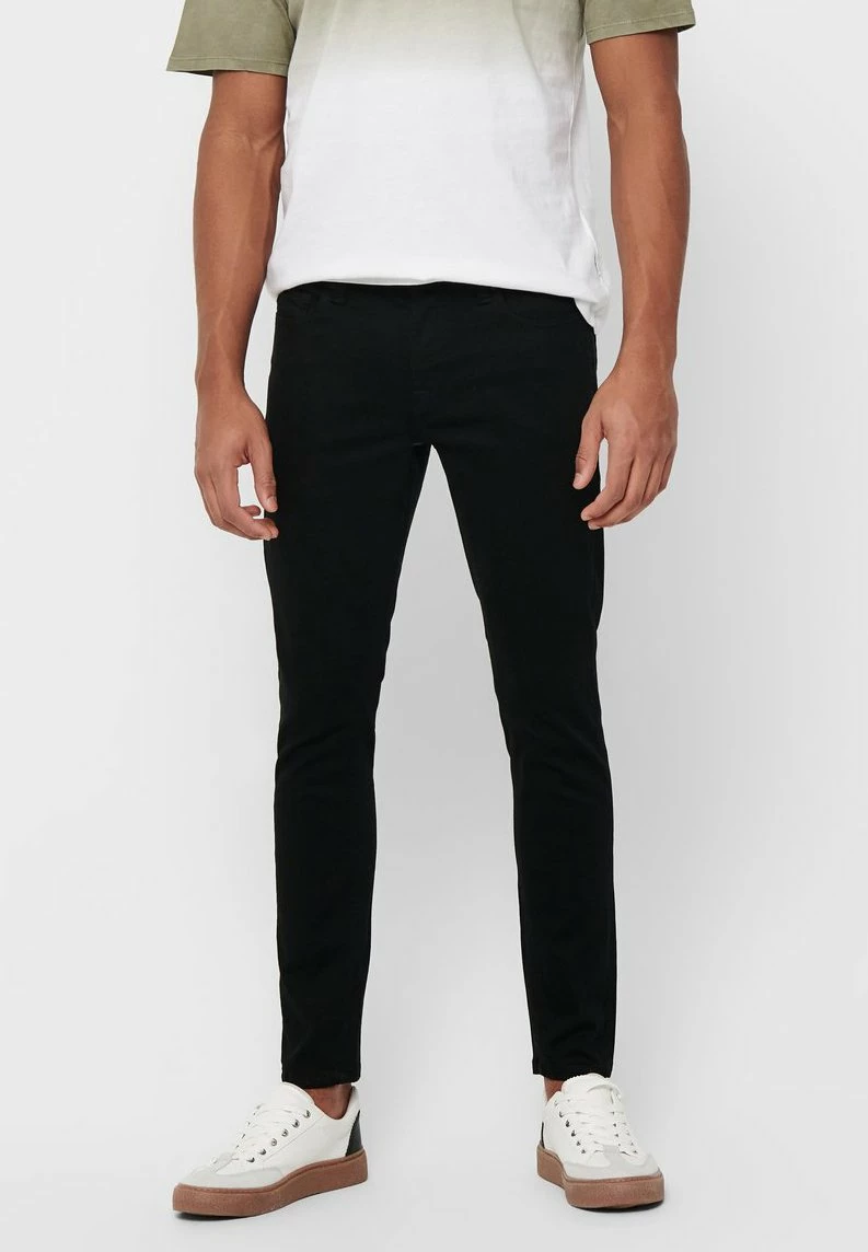 Only & Sons Herren Jeans Slim Fit - Schwarz Denim für stilvolle Eleganz 1 Only & Sons Herren Jeans Slim Fit - Schwarz Denim für stilvolle Eleganz