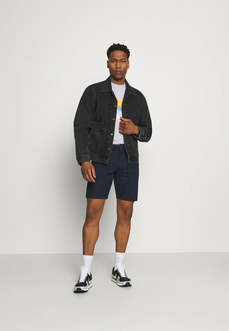 Only & Sons Herren ONSLEO - Chino Shorts in Dress Blues 2 Only & Sons Herren ONSLEO - Chino Shorts in Dress Blues – Bild 2