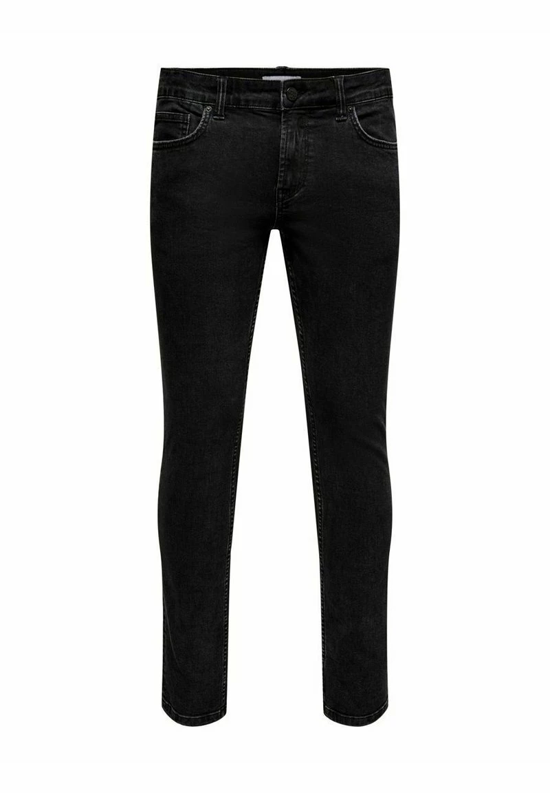 Only & Sons Herren ONSLOOM LIFE Jeans Slim Fit - Schwarz Denim 6 Only & Sons Herren ONSLOOM LIFE Jeans Slim Fit - Schwarz Denim – Bild 6
