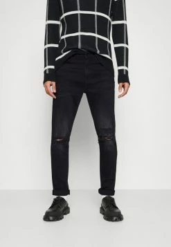 Only & Sons Herren ONSDRAPER LIFE TAP - Slim Fit Jeans in Schwarz