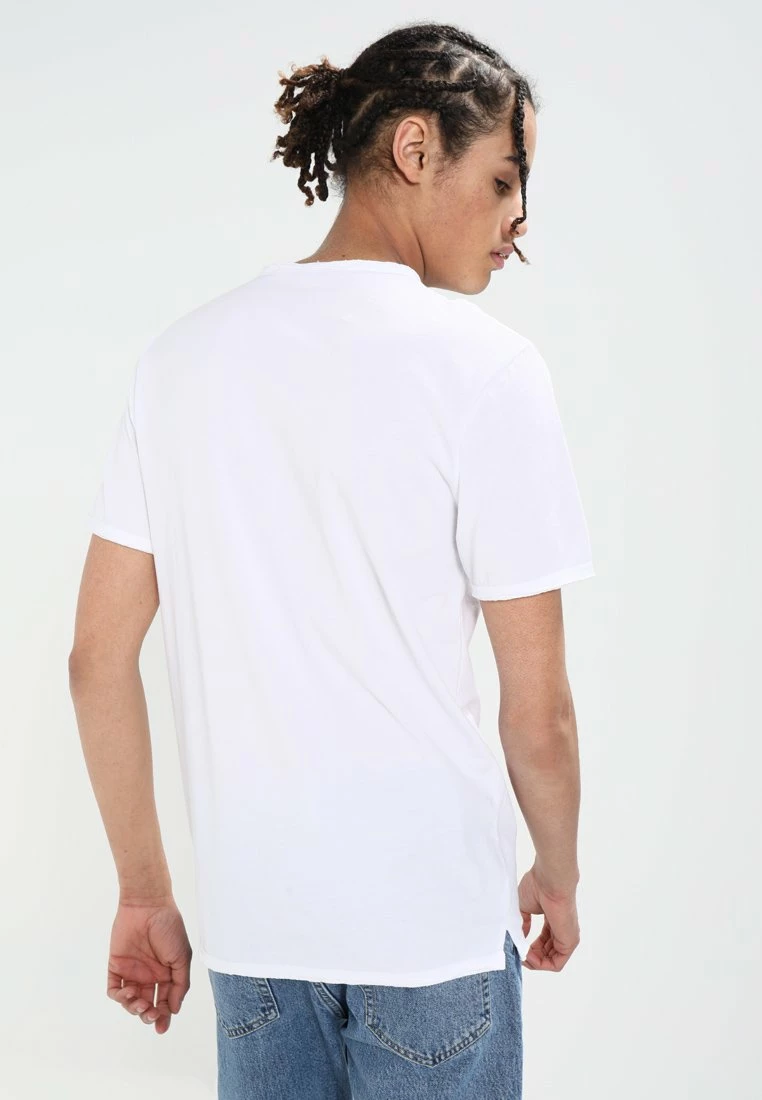 Only & Sons Herren ALBERT - T-Shirt Basic - Weiß | Hochwertiges Baumwoll-Shirt 3 Only & Sons Herren ALBERT - T-Shirt Basic - Weiß | Hochwertiges Baumwoll-Shirt – Bild 3