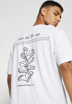 Only & Sons Herren ONSANDREW LIFE TEE - Print T-Shirt in Hellweiß -Only & Sons Geschäft bef7d0e541d0440e9acc5b02f0f0fcf3