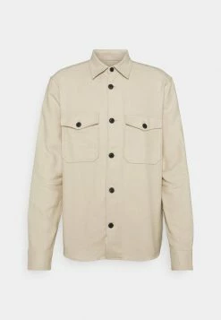 Only & Sons ONSMILO LIFE SOLID OVERSHIRT - Pelican | Freizeithemd für Herren -Only & Sons Geschäft c15d7ab57e9140ee8081edcc14b999c6