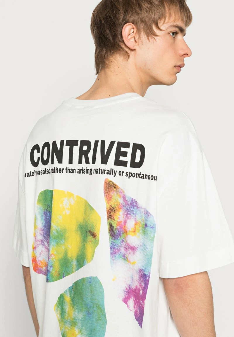 Only & Sons Herren ONSILLIAN PRINT TEE - Modernes Design T-Shirt in Weiß 5 Only & Sons Herren ONSILLIAN PRINT TEE - Modernes Design T-Shirt in Weiß – Bild 5