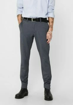 Only & Sons Herren ONSMARK - Chino - Dunkelblau | Moderne Herrenhose für stilvolle Outfits