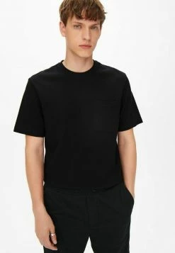 Only & Sons Herren T-Shirt Print - Schwarz | Modisches Baumwoll-Shirt für jeden Tag 11 Only & Sons Herren T-Shirt Print - Schwarz | Modisches Baumwoll-Shirt für jeden Tag -Only & Sons Geschäft c462bba783c548da9d54ab5b34f3e4a8