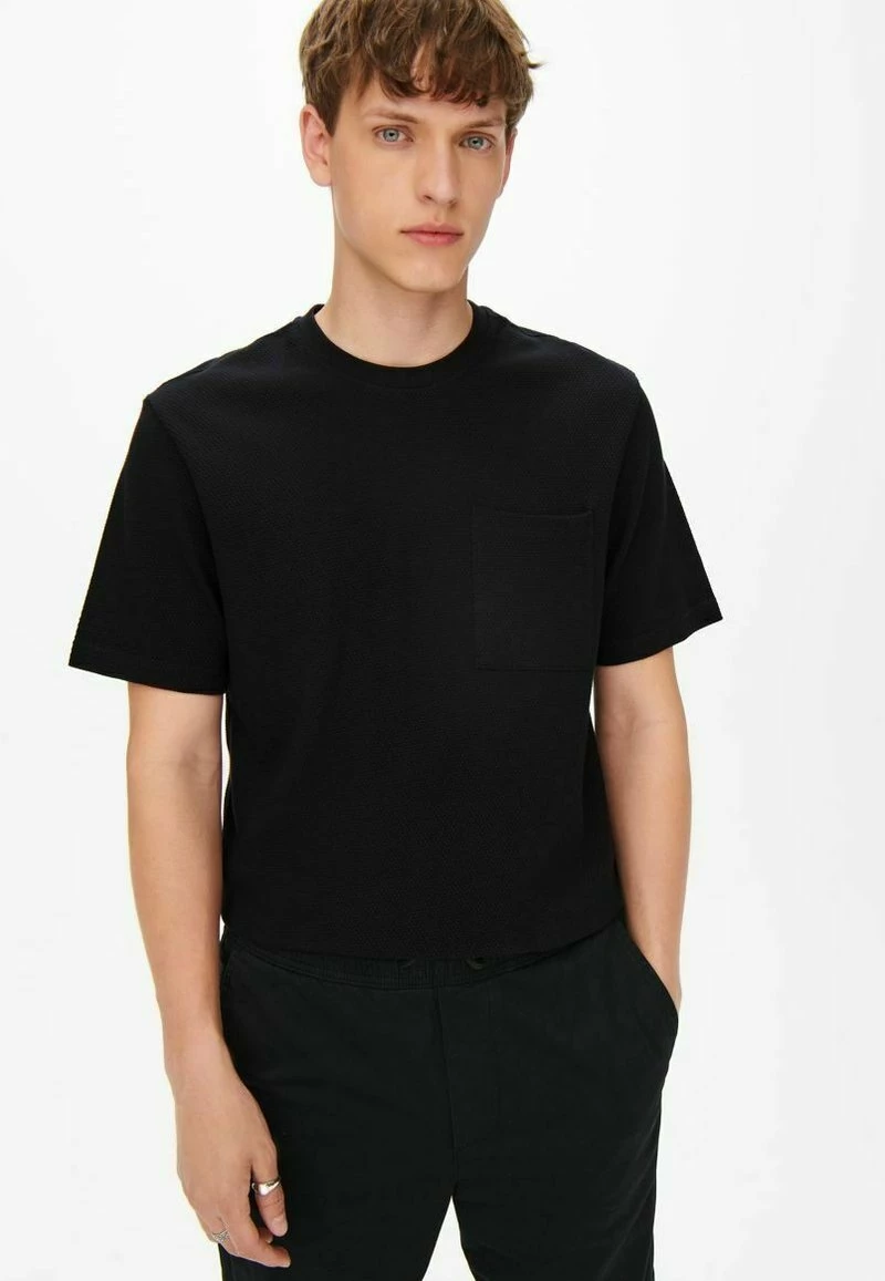 Only & Sons Herren T-Shirt Print - Schwarz | Modisches Baumwoll-Shirt für jeden Tag 5 Only & Sons Herren T-Shirt Print - Schwarz | Modisches Baumwoll-Shirt für jeden Tag – Bild 5