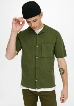 Only & Sons Hemd - Olive Night | Herren Freizeithemd -Only & Sons Geschäft c51e7999777c49f9897915596c8709d2