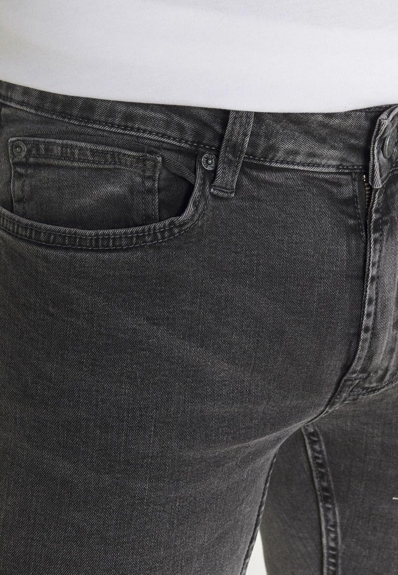 Only & Sons ONSWARP LIFE Skinny Fit Jeans - Grau Denim | Moderne Herrenjeans 6 Only & Sons ONSWARP LIFE Skinny Fit Jeans - Grau Denim | Moderne Herrenjeans – Bild 6