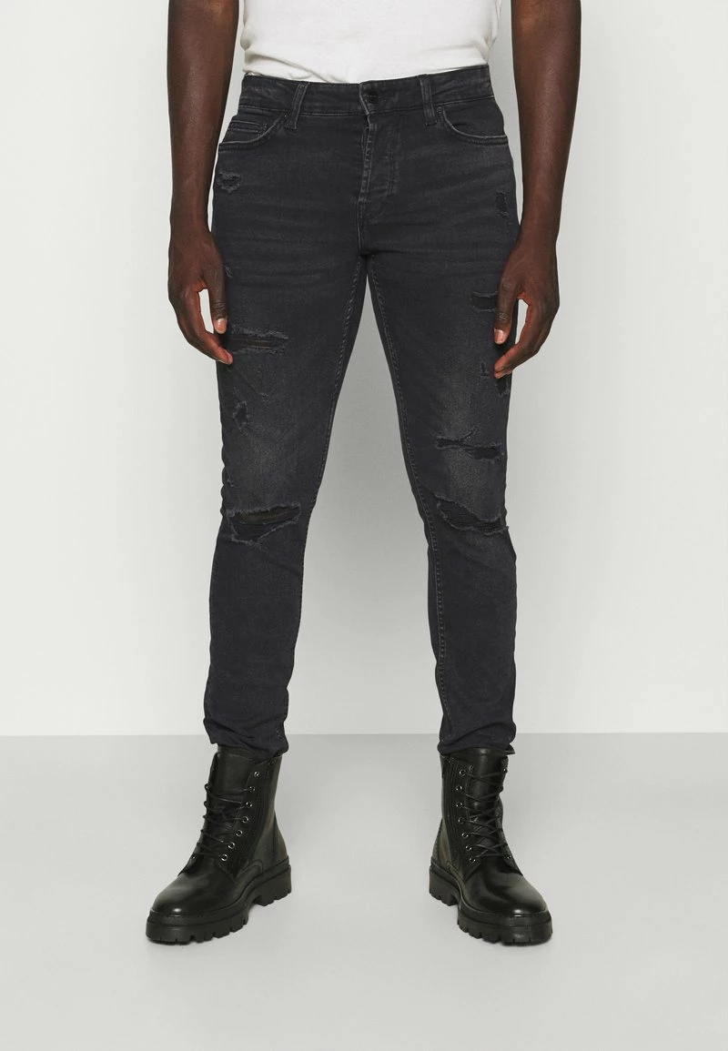 Only & Sons Herren ONSLOOM LIFE - Slim Fit Jeans in Schwarz - Moderne Denim-Hose 1 Only & Sons Herren ONSLOOM LIFE - Slim Fit Jeans in Schwarz - Moderne Denim-Hose