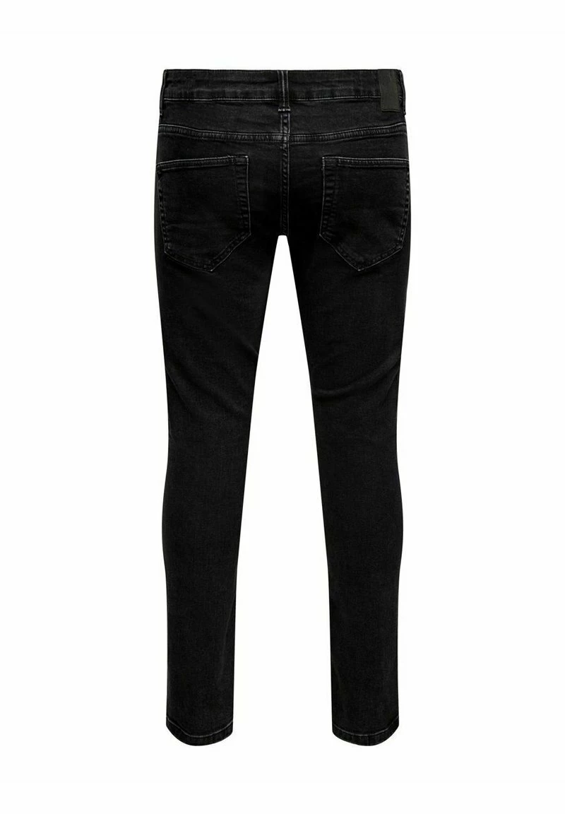 Only & Sons Herren ONSLOOM LIFE Jeans Slim Fit - Schwarz Denim 7 Only & Sons Herren ONSLOOM LIFE Jeans Slim Fit - Schwarz Denim – Bild 7