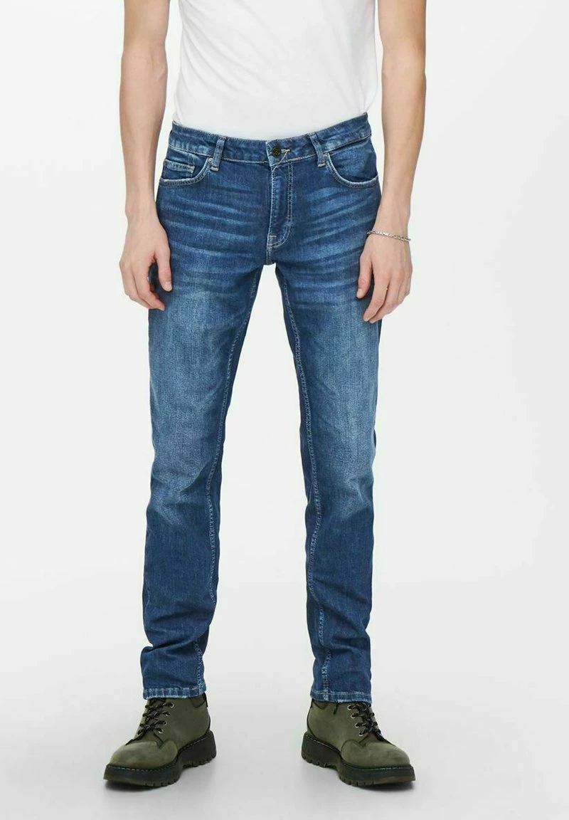 Only & Sons Herren Jeans Straight Leg - Blaue Denim Hose für Herren 1 Only & Sons Herren Jeans Straight Leg - Blaue Denim Hose für Herren