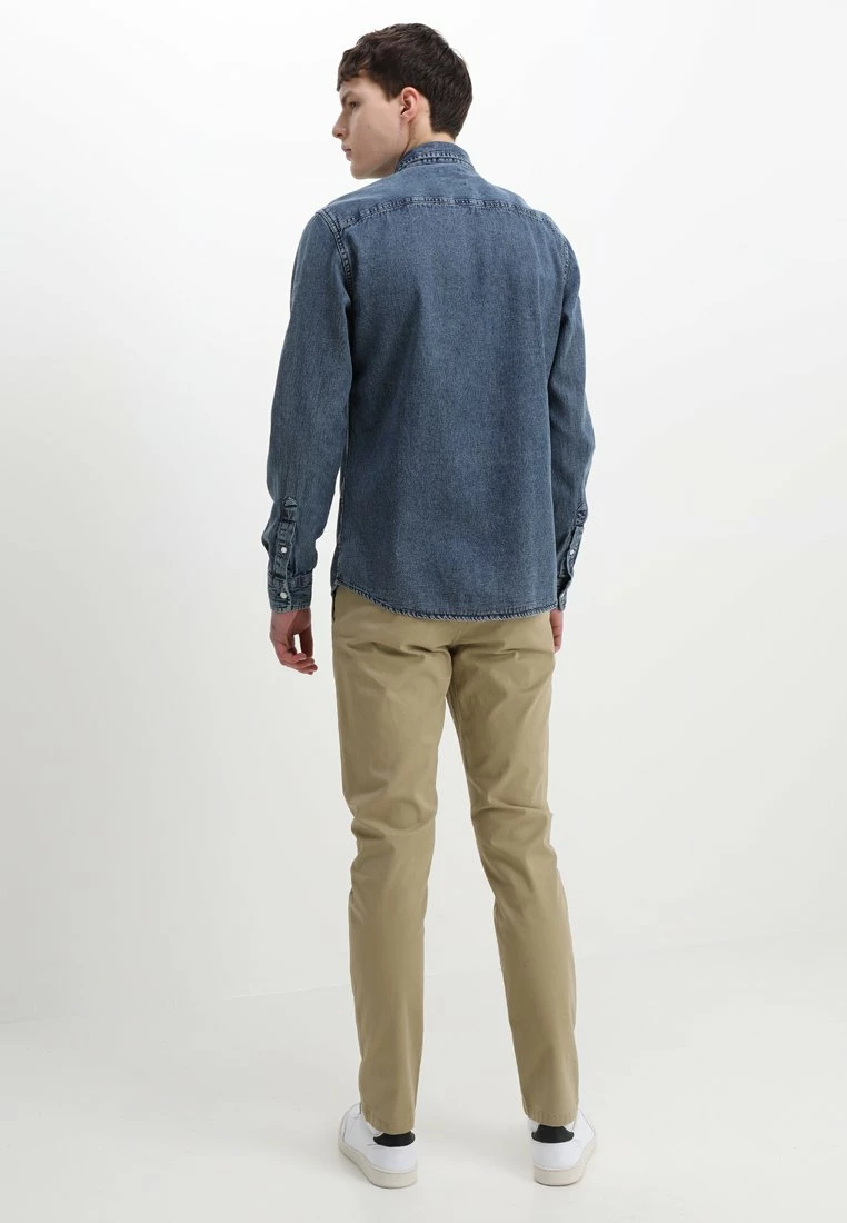 Only & Sons Herren ONSNEVILLE LS REGULAR POCKET - Hemd - Medium Blue Denim | Freizeithemden 3 Only & Sons Herren ONSNEVILLE LS REGULAR POCKET - Hemd - Medium Blue Denim | Freizeithemden – Bild 3