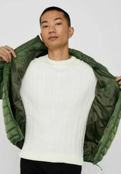 Only & Sons ONSPAUL HIGHNECK JACKET - Übergangsjacke für Herren in Olive Night -Only & Sons Geschäft c8a2c5142ec7493a912b1489d3070177