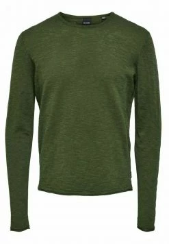 Only & Sons Herren Strickpullover - Olive Night | Gemütlicher Pullover für Herren
