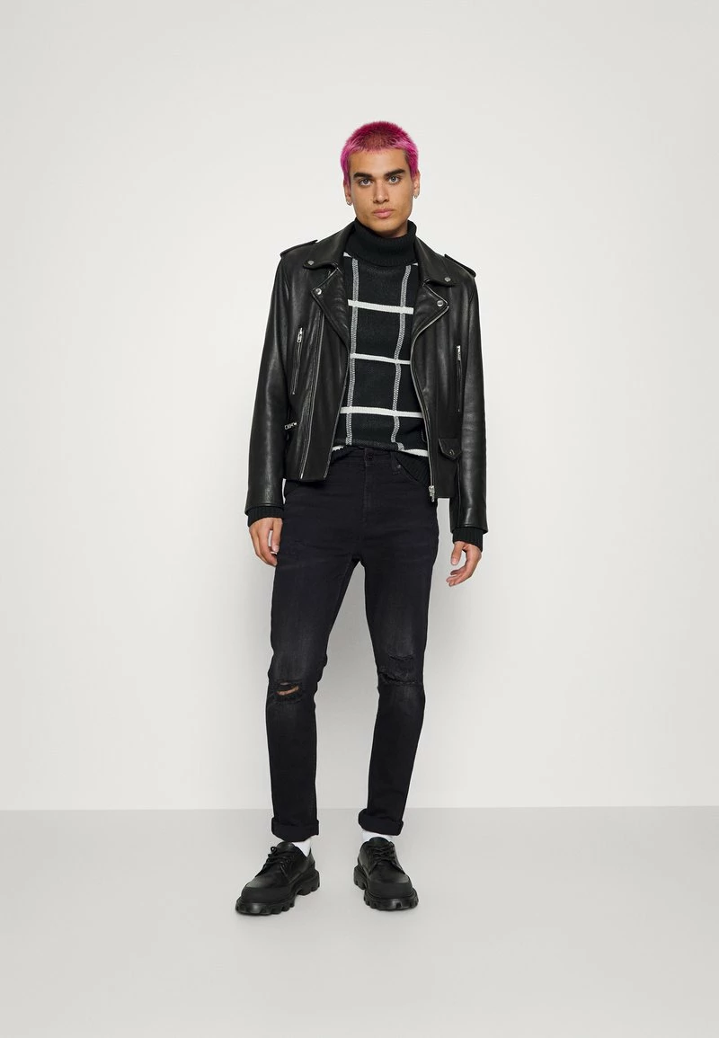 Only & Sons Herren ONSDRAPER LIFE TAP - Slim Fit Jeans in Schwarz 2 Only & Sons Herren ONSDRAPER LIFE TAP - Slim Fit Jeans in Schwarz – Bild 2