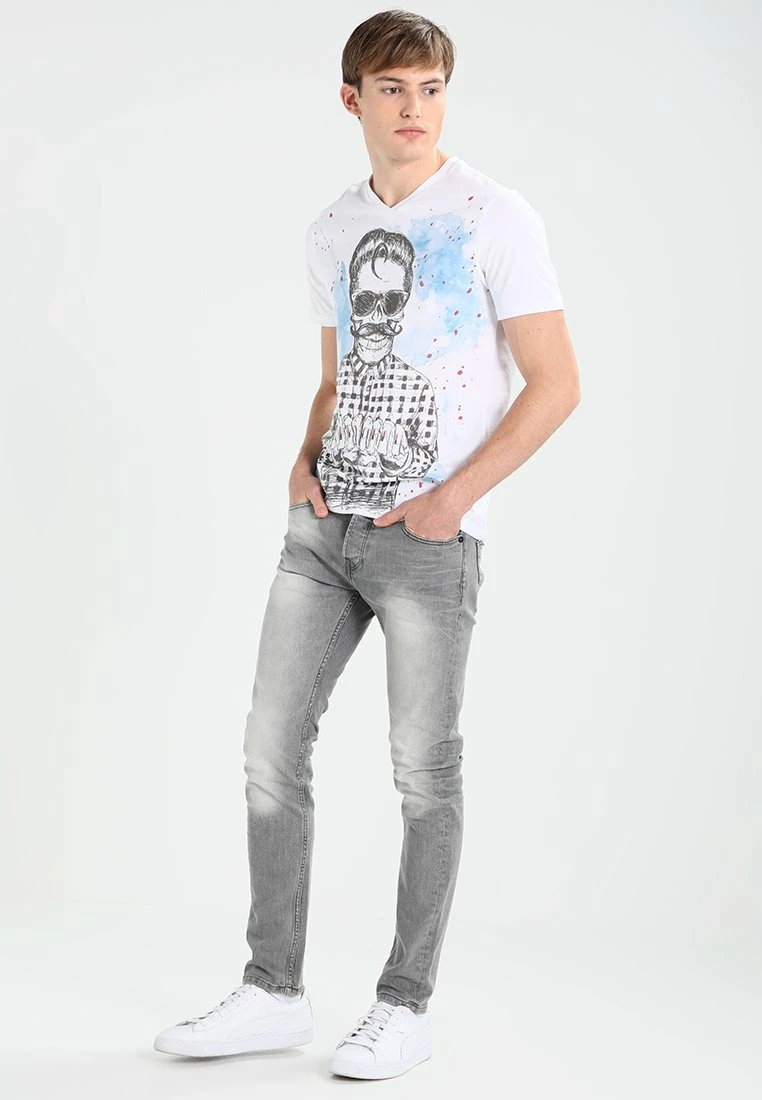 Only & Sons Herren ONSLOOM Slim Fit Jeans - Grau 2 Only & Sons Herren ONSLOOM Slim Fit Jeans - Grau – Bild 2