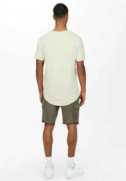 Only & Sons Herren Kurzarm T-Shirt Basic - Light Green | Essentials -Only & Sons Geschäft cbcd0e6b675f41e8b0170e7cf24f0038