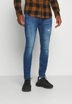 Only & Sons Herren ONSWARP Skinny Fit Jeans - Blue Denim | Moderne Passform