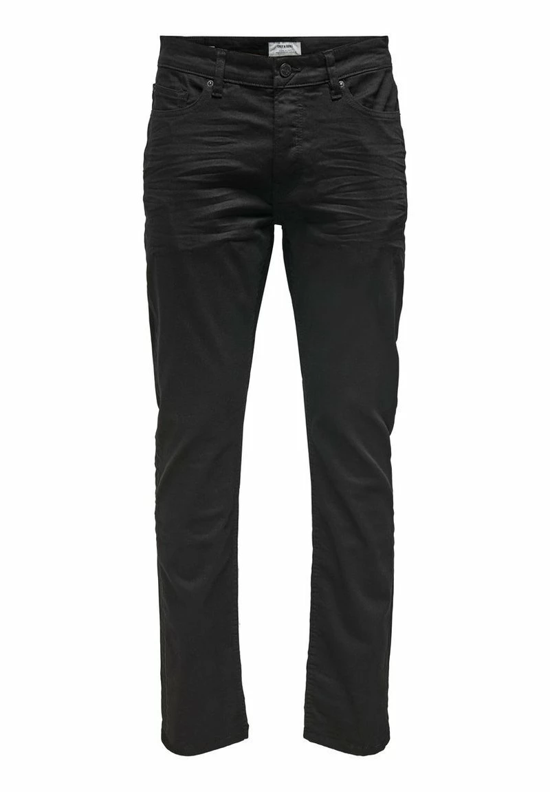 Only & Sons ONSWEFT - Skinny Fit Jeans Herren - Schwarze Denim 5 Only & Sons ONSWEFT - Skinny Fit Jeans Herren - Schwarze Denim – Bild 5