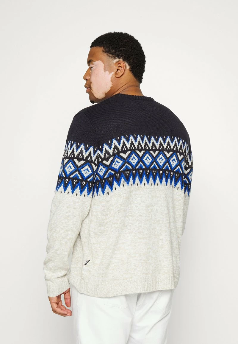 Only & Sons Herren ONSNEW LUDVIG CREW - Strickpullover in Dunkelblau 3 Only & Sons Herren ONSNEW LUDVIG CREW - Strickpullover in Dunkelblau – Bild 3