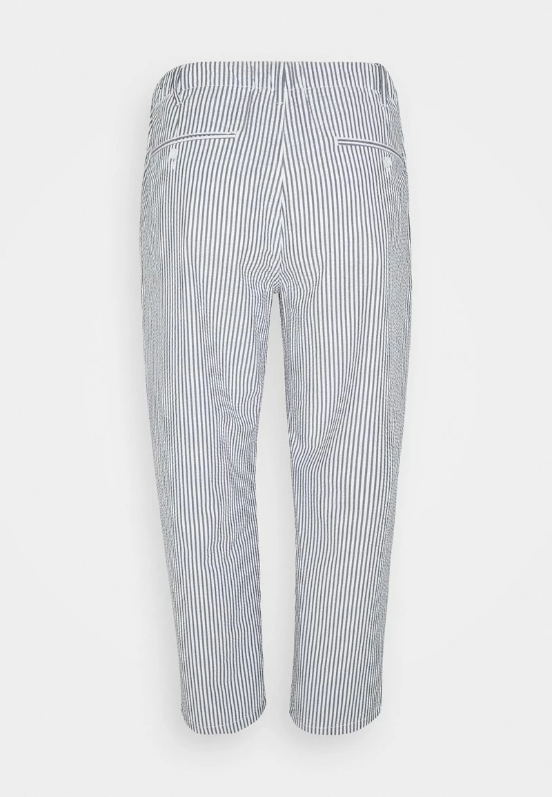 Only & Sons ONSLEO LIFE CROP SEERSUCKER Chino - Dark Navy | Herren | Modern und Stilvoll 2 Only & Sons ONSLEO LIFE CROP SEERSUCKER Chino - Dark Navy | Herren | Modern und Stilvoll – Bild 2