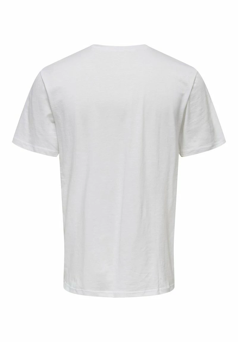 Only & Sons Herren T-Shirt Print - Bright White | Modisches Design | Hochwertige Qualität 7 Only & Sons Herren T-Shirt Print - Bright White | Modisches Design | Hochwertige Qualität – Bild 7