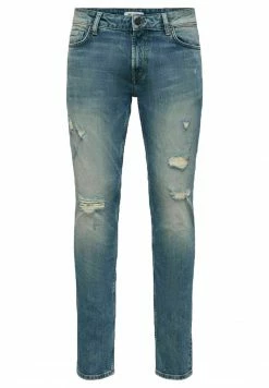 Only & Sons Herren ONSLOOM - Slim Fit Jeans - Blau Denim | Moderne Passform | Langlebig 12 Only & Sons Herren ONSLOOM - Slim Fit Jeans - Blau Denim | Moderne Passform | Langlebig -Only & Sons Geschäft cd6ff81be60e48838ce9c43c34f74cee