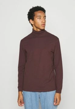 Only & Sons Herren ONSMICHAN SLIM ROLLNECK TEE - Langarmshirt in Fudge - Slim Fit