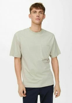 Only & Sons Herren T-Shirt Basic - Pelican | Modisches Basic-Shirt für jeden Anlass -Only & Sons Geschäft cd98150db19f4ef1b1db34df21225b07