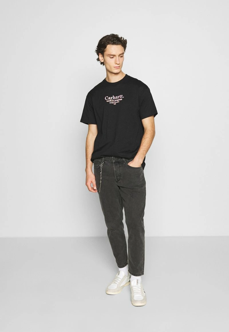 Only & Sons Herren ONSAVI BEAM WASH Jeans - Tapered Fit Slim Fit Schwarz 2 Only & Sons Herren ONSAVI BEAM WASH Jeans - Tapered Fit Slim Fit Schwarz – Bild 2