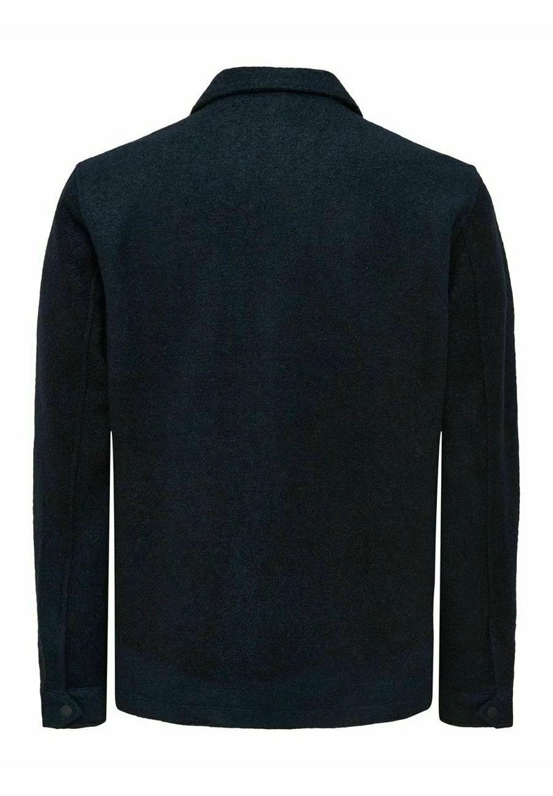 Only & Sons Herren Übergangsjacke - Leichte Jacke in Dunkelblau 8 Only & Sons Herren Übergangsjacke - Leichte Jacke in Dunkelblau – Bild 8