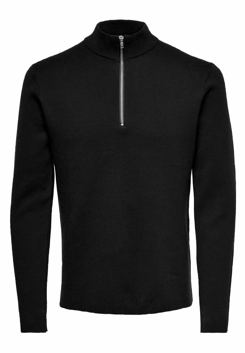 Only & Sons Herren Strickpullover - Black - Modische Strickware für Herren 1 Only & Sons Herren Strickpullover - Black - Modische Strickware für Herren