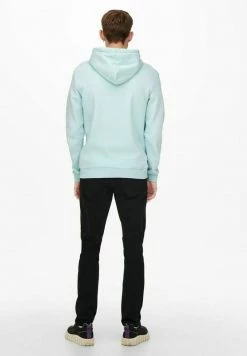 Only & Sons ONSCERES LIFE - Kapuzenpullover - Blue Glow | Herren | Bequemer und stylischer Hoodie -Only & Sons Geschäft d0731063163d42e7ac43d6b58f970918