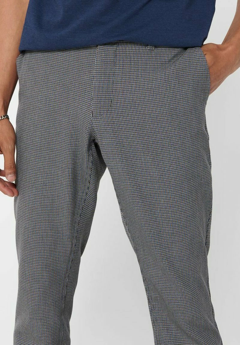 Only & Sons ONSMARK - Stoffhose - Medium Grey Melange | Herren | Elegante Hosen 4 Only & Sons ONSMARK - Stoffhose - Medium Grey Melange | Herren | Elegante Hosen – Bild 4