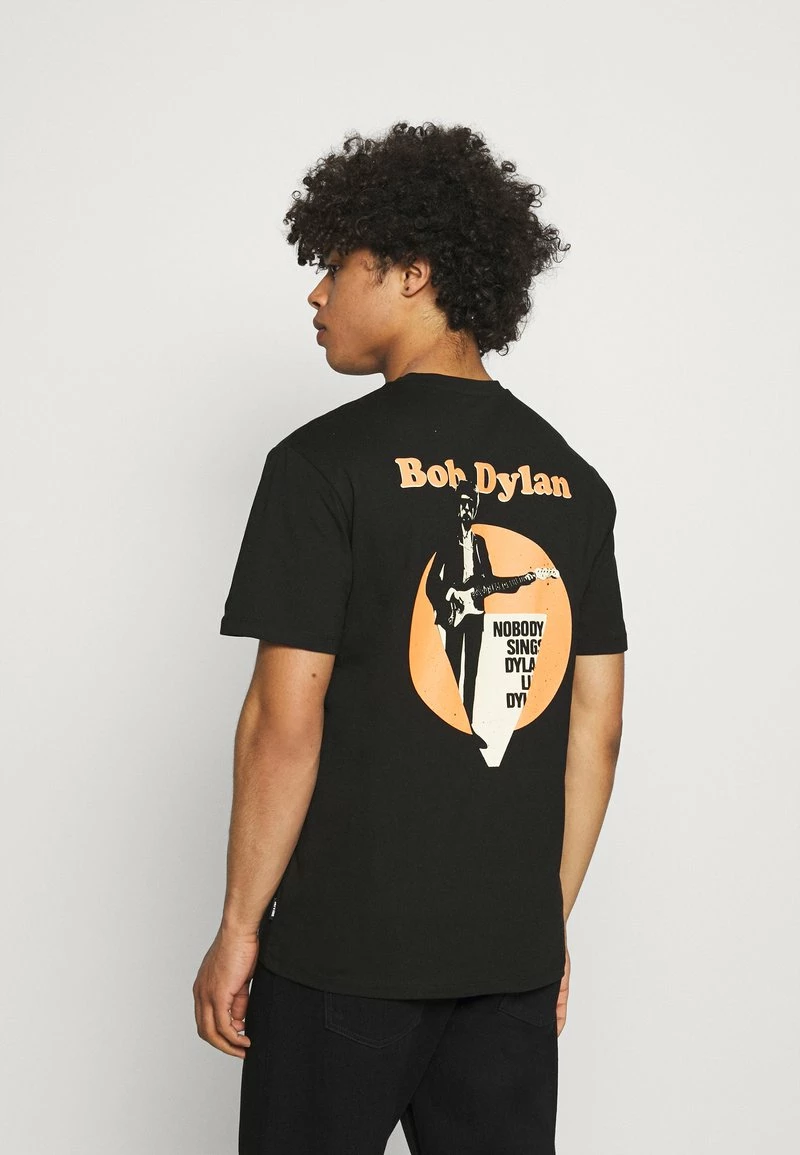 Only & Sons Herren ONSBOBDYLAN LIFE TEE - Schwarzes T-Shirt mit Print 3 Only & Sons Herren ONSBOBDYLAN LIFE TEE - Schwarzes T-Shirt mit Print – Bild 3